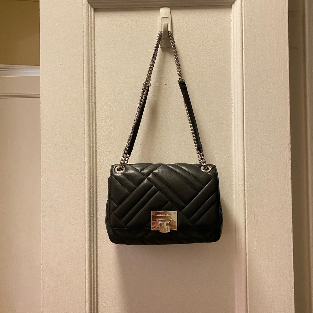 Michael Kors genuine lambskin shoulder bag